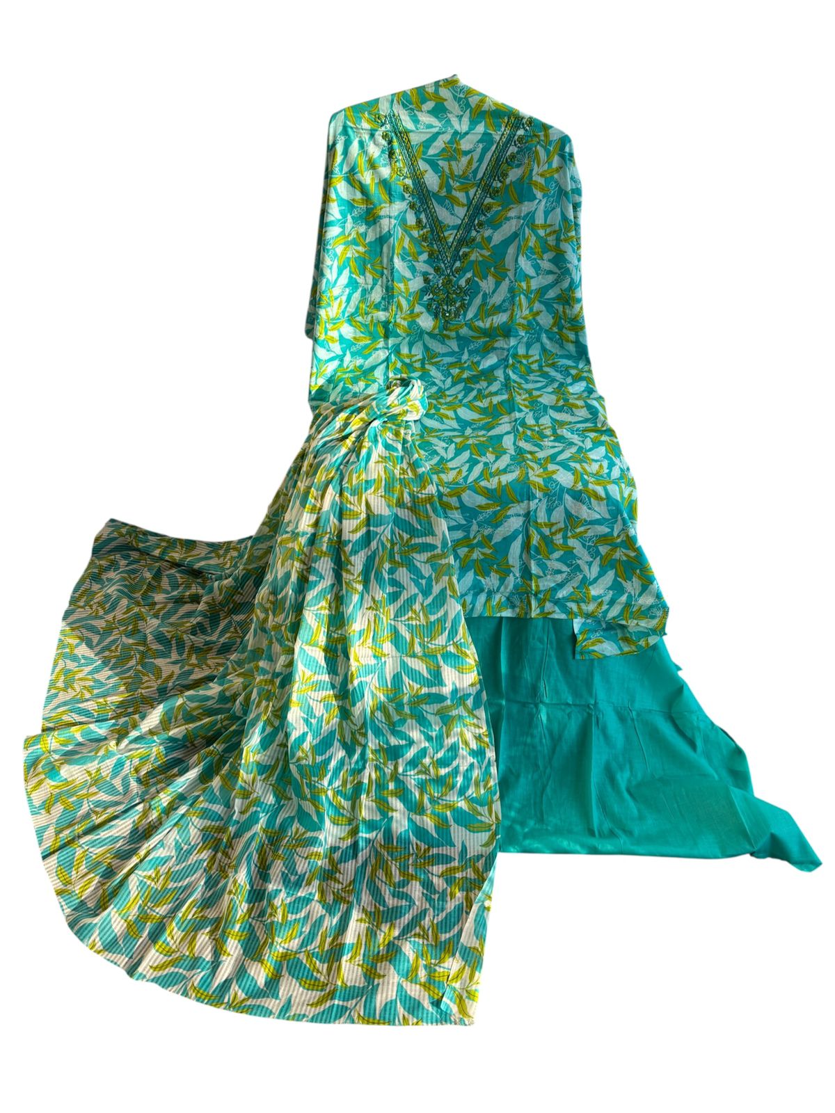 Pure cotton daily wear/office wear cotton dupatta suit
